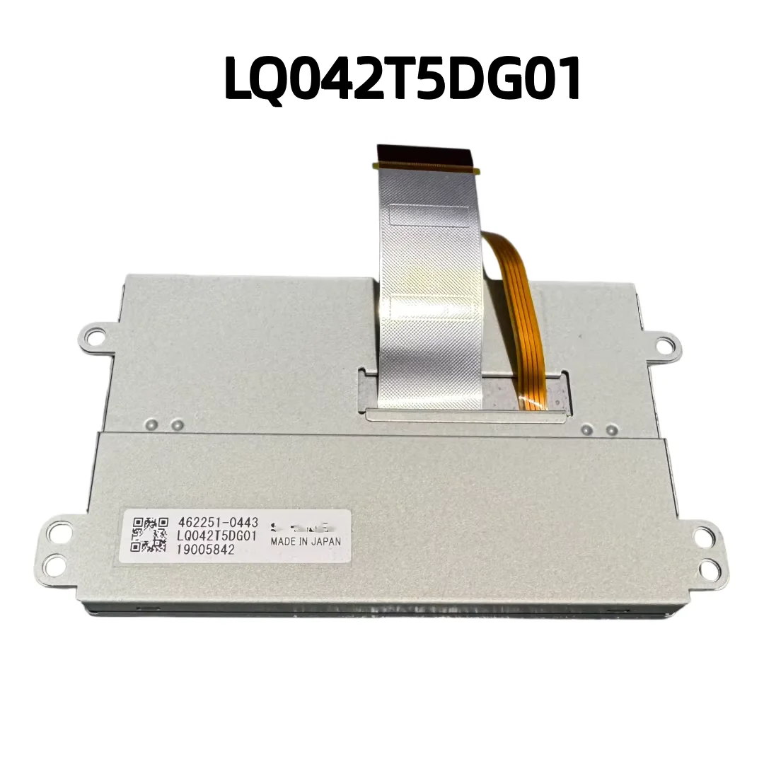 Original LQ042T5DG01 4.2 inch LCD for Car Dashboard Industrial Device GPS Navigation Replacement for Sharp