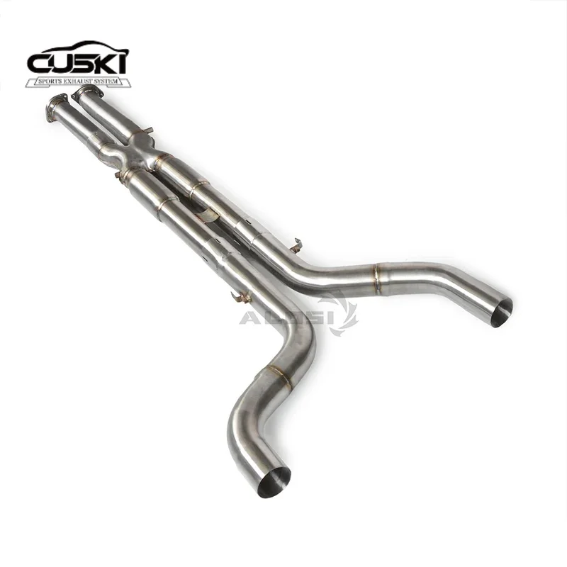 Geschikt voor 2024-2025 BMW XM 4.4T M60I roestvrijstalen uitlaat middengedeelte uitlaatpijp hoogwaardige uitlaatcomponenten