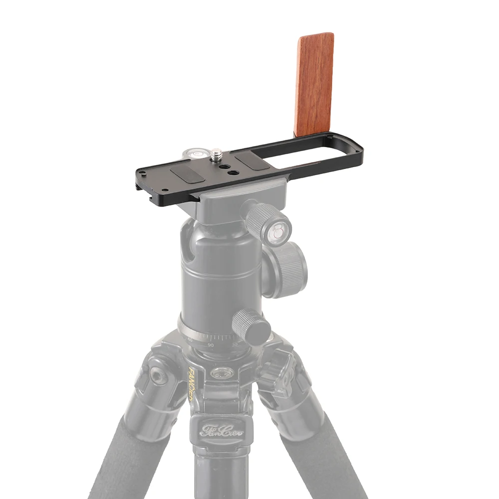 FOTGA S9 الإفراج السريع L لوحة قوس حامل قبضة اليد لباناسونيك لوميكس S9 كاميرا رقمية ل Arca السويسري ترايبود رئيس Stabili