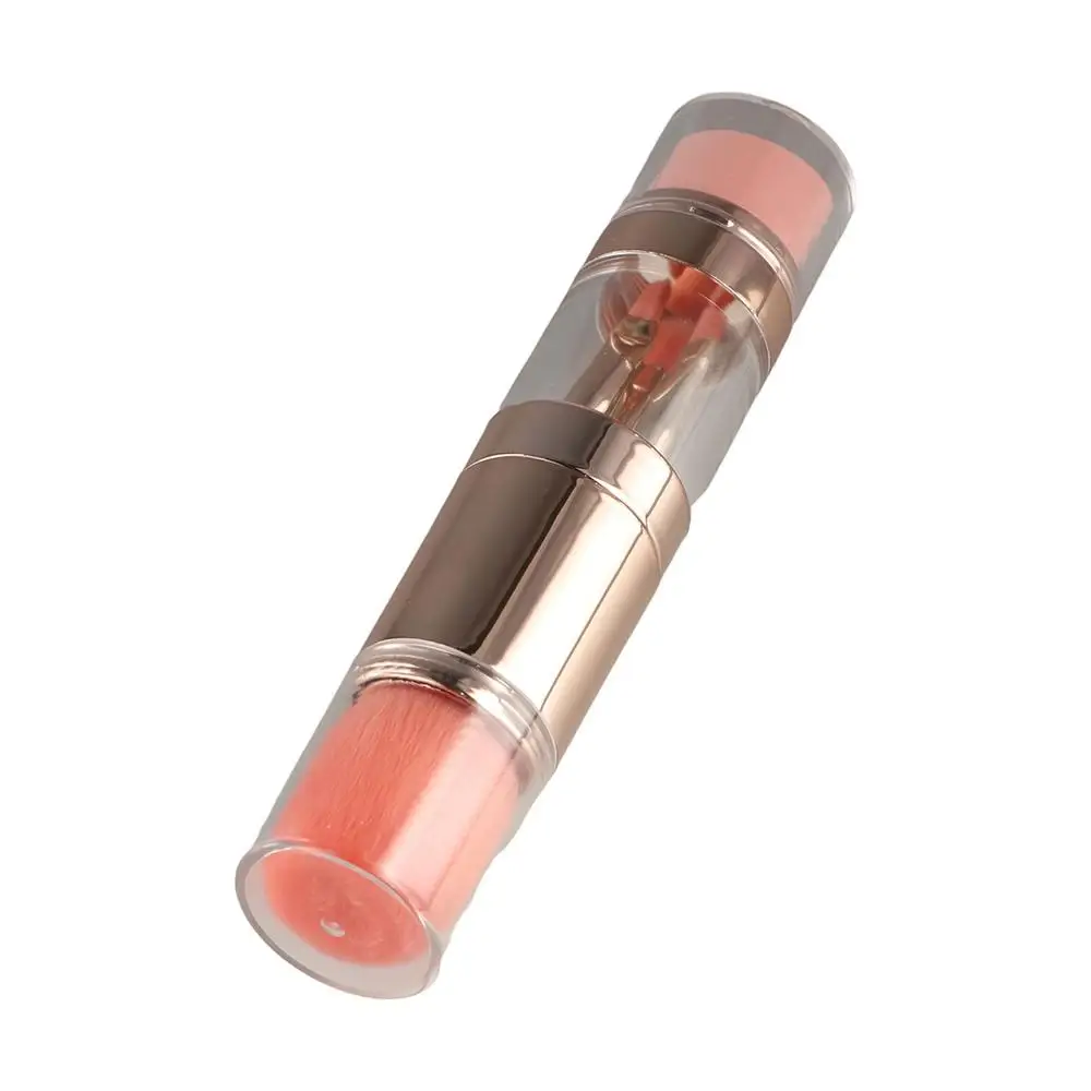 Splicing 5 in 1 Makeup Brush Dustproof Multifunctional Concealer Brush Eye Shadow Applicator with Protect Cap Lip Gloss Brush