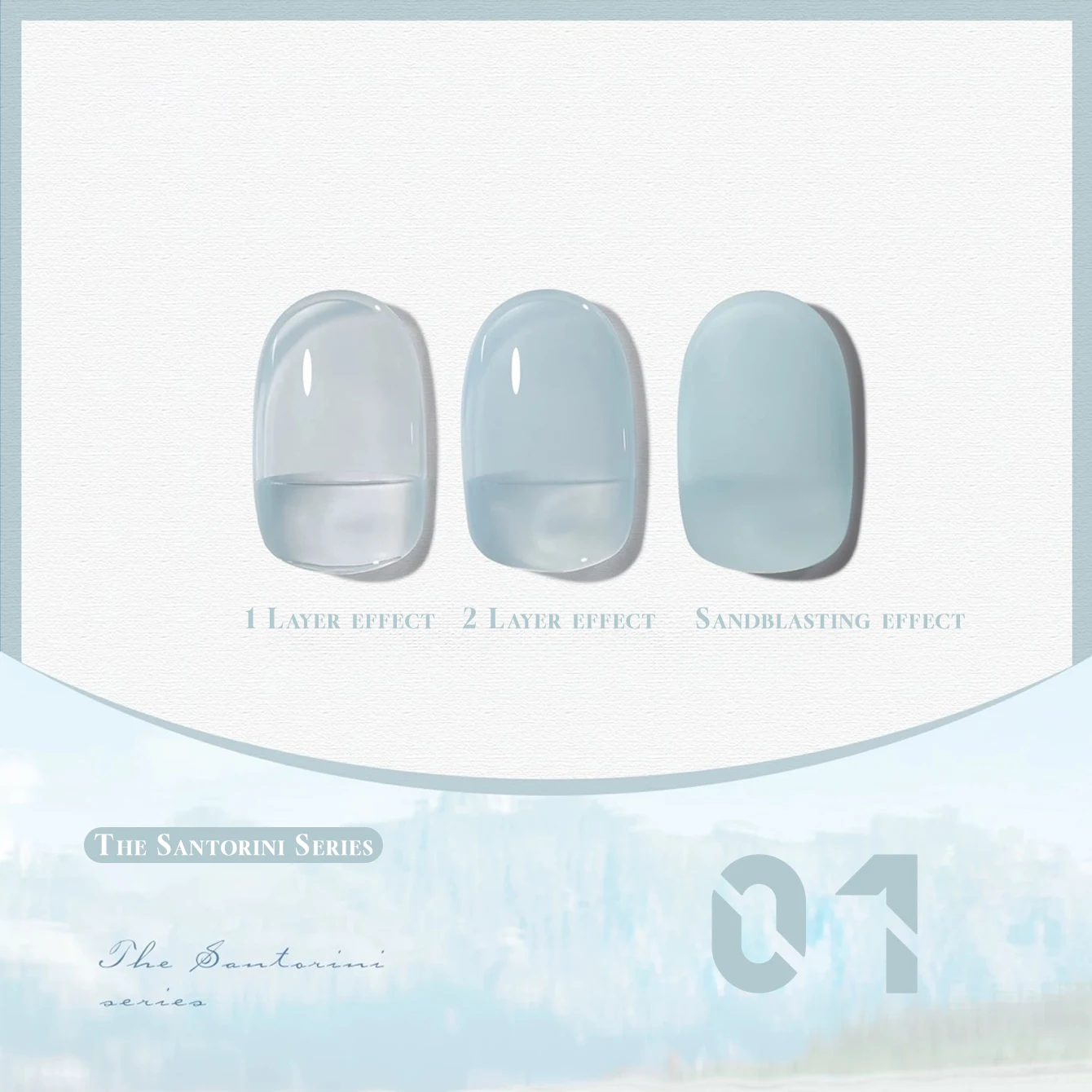 MIANEL 1-12 個 12 ミリリットル春サントリーニ島シリーズジェルネイルポリッシュ 2025 新しい人気オンラインアイスブルーマニキュアブルー爪グリーン爪