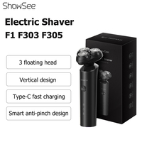 Xiaomi ShowSee Electric Shaver for Men Auto Beard Shaving Machine for Men Beard Trimmer Razor IPX7 360° 3D Floating Cutter Head