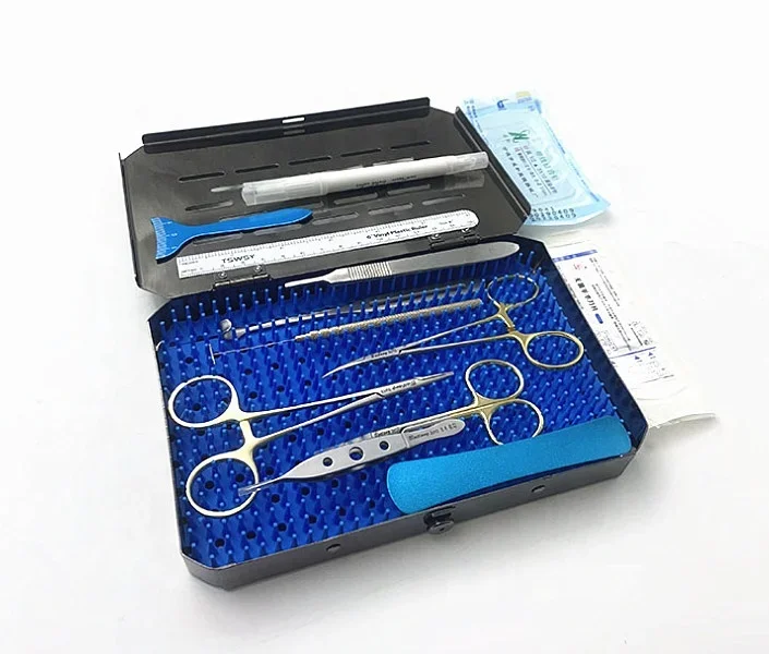 12 pcs blepharoplasty instrument set blepharoplasty surgical instruments