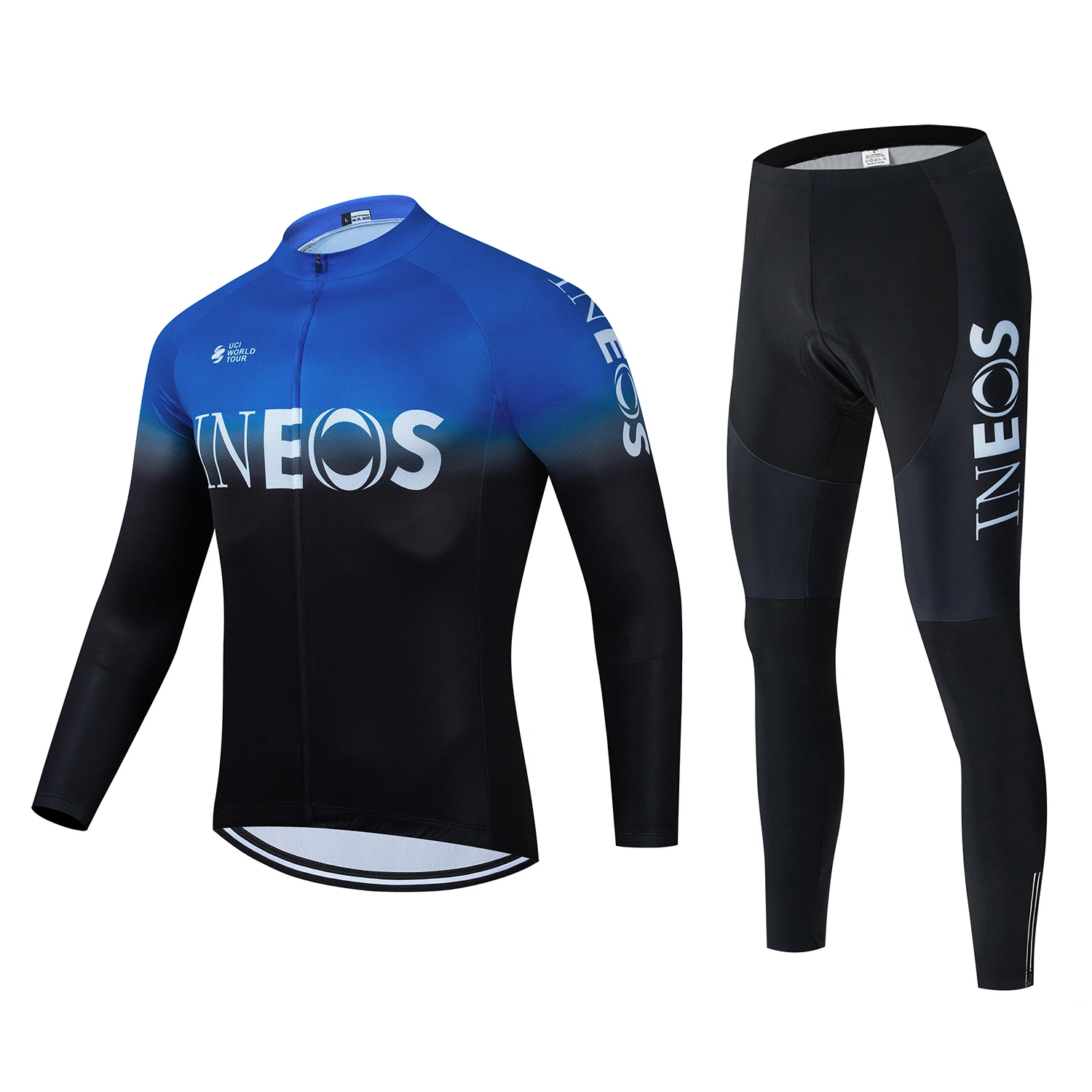 Long Sleeve Bike Jerseys With Pants For Men Latest Autumn Winter Cycling Sets Pro Team Racing Sportswear Bicycle Suits Uniform