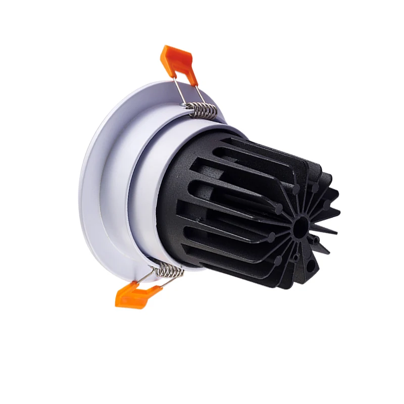 Downlight Dimmable Anti Glare Recessed AC220V 110V 240V 10W 20W 30W Lamp Round Led Cob Ceiling Room Bedroom Spot Light