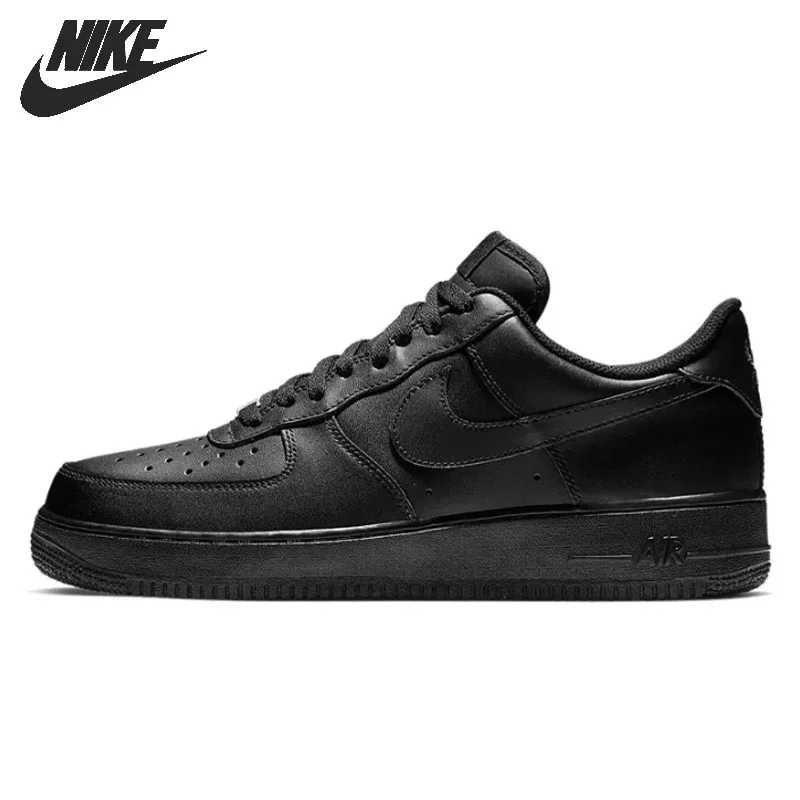 Nike Air Force 1 '07 Low Men Women Skateboarding Shoes Unisex AF1 Black