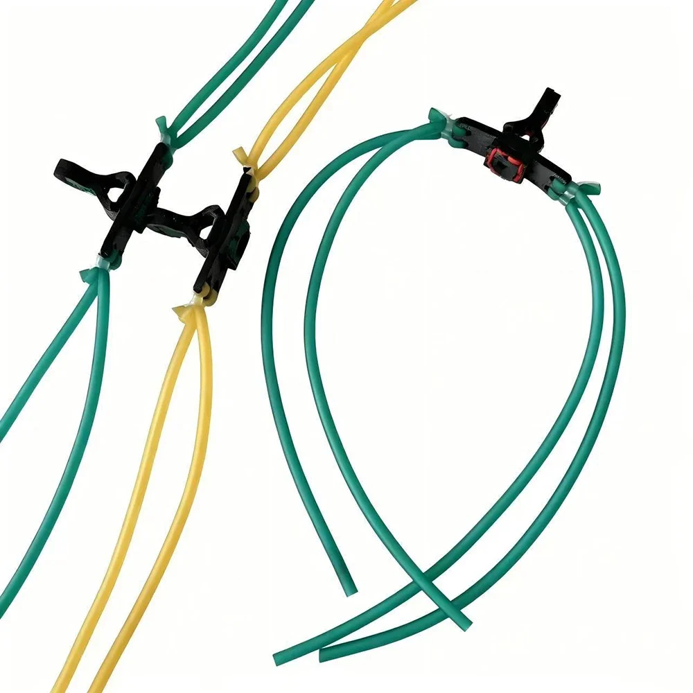 Special Magnetic Rubber Band For Continuous Slingshot 1660 Model T-shaped Double-stranded High Elastic Rubber Band