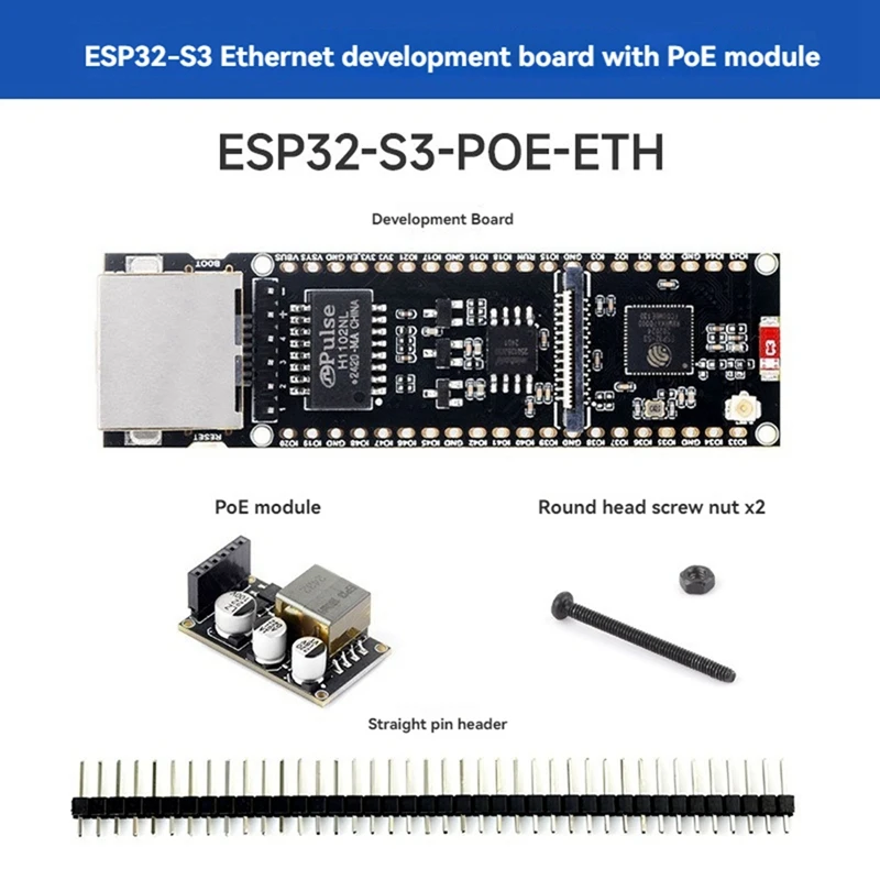 A53M ESP32-S3-POE-ETH ESP32-S3 Ethernet Development Board