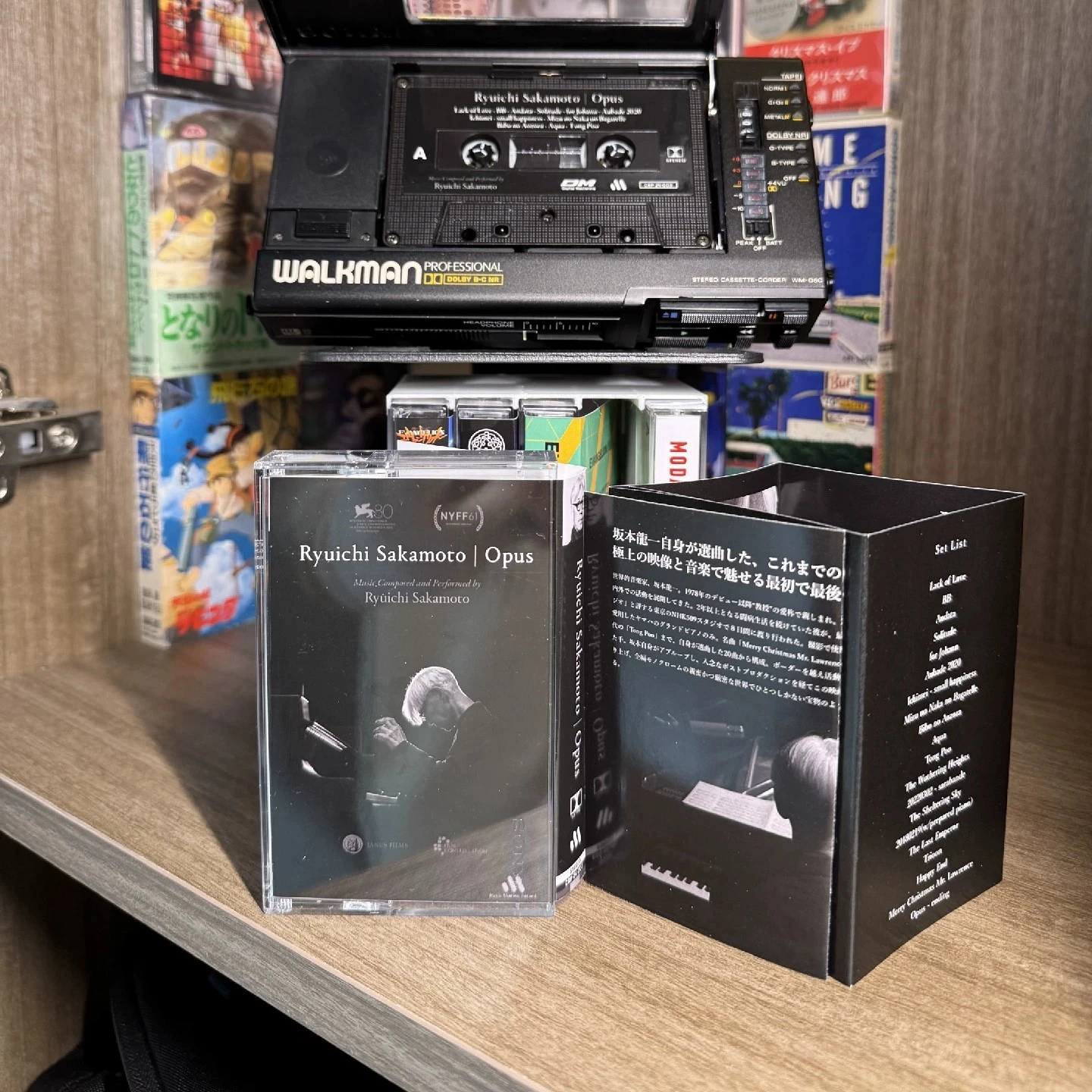 

Classic Ryuichi Sakamoto Music Tape Opus Album Lack of Love Cassettes Cosplay Walkman Car Recorder Soundtracks Box Party Music