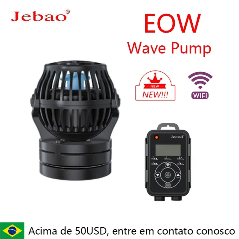 

New 2023 JEBAO fish tank wave pump EOW ELW seawater tank aquarium WIFI surf pump oxygenation wave pump frequency super silent