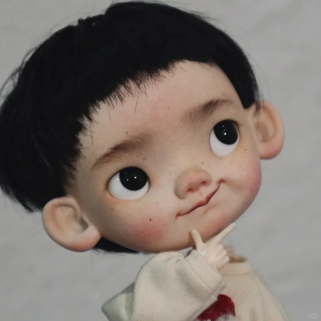 

1/6 Scale SD BJD Doll Head - Landoudou pipi Beautiful Girl Resin Toy High Quality Makeup Just a Head Gift