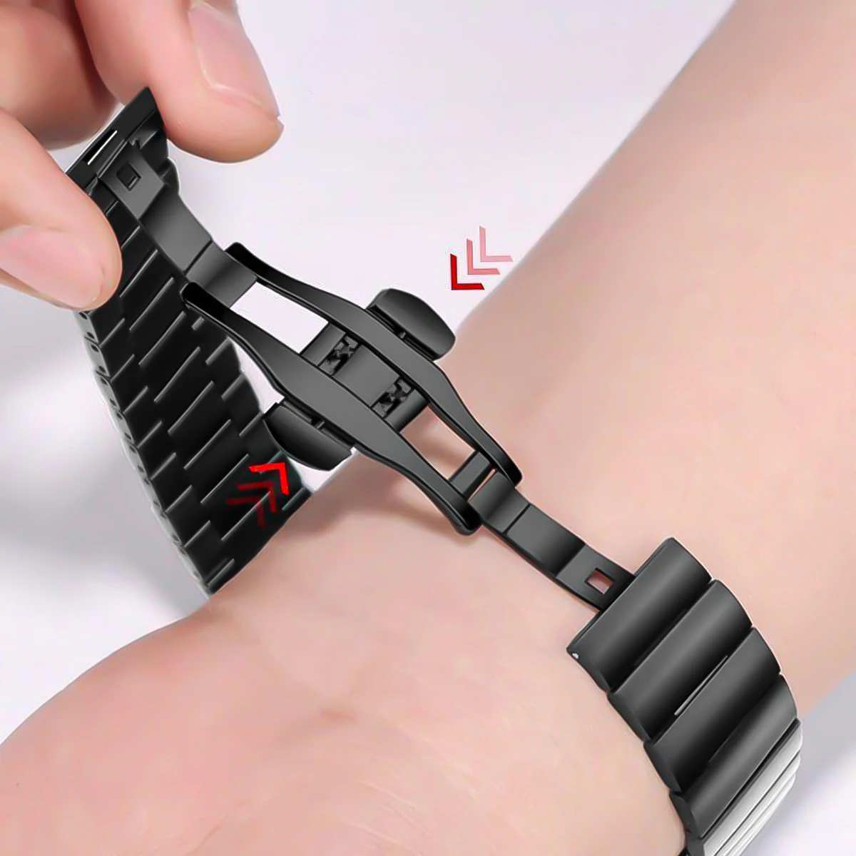 حافظة + سوار من الفولاذ المقاوم للصدأ لساعة Huawei Watch Fit4/Fit 4Pro حافظة واقية للغاية بحزام معدني لساعة Huawei Watch Fit 3 فقط