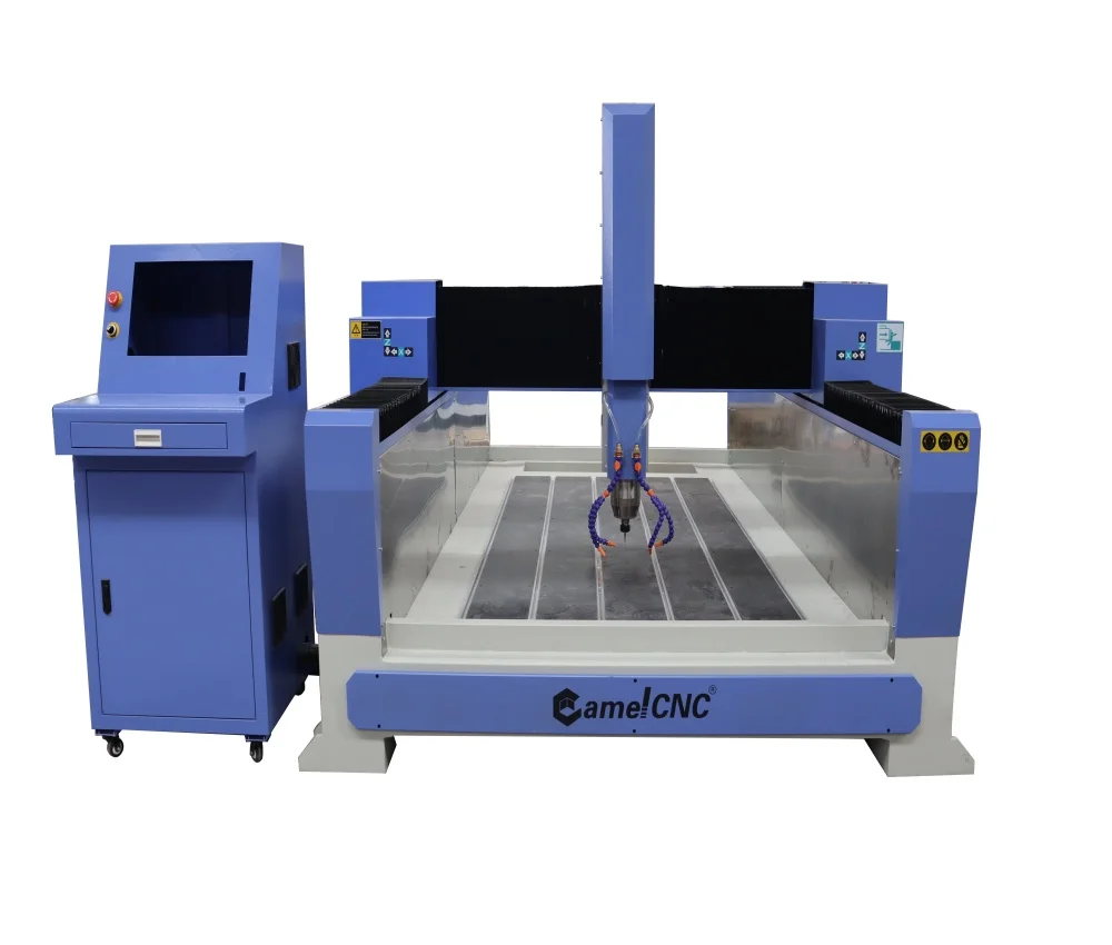 Factory Price Heavy Duty Frame CA-1325 Stone CNC Router, High Precision Engraver for Stone Tombstone Granite