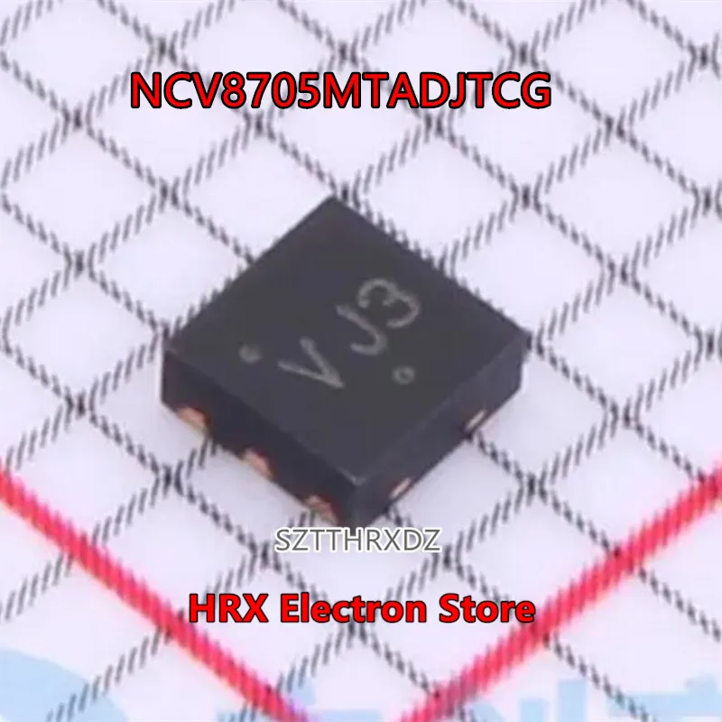 

100% новый оригинальный NCV8705MTADJTCG Код: VJ VJC VJX VJV VJ3 VJZ QFN