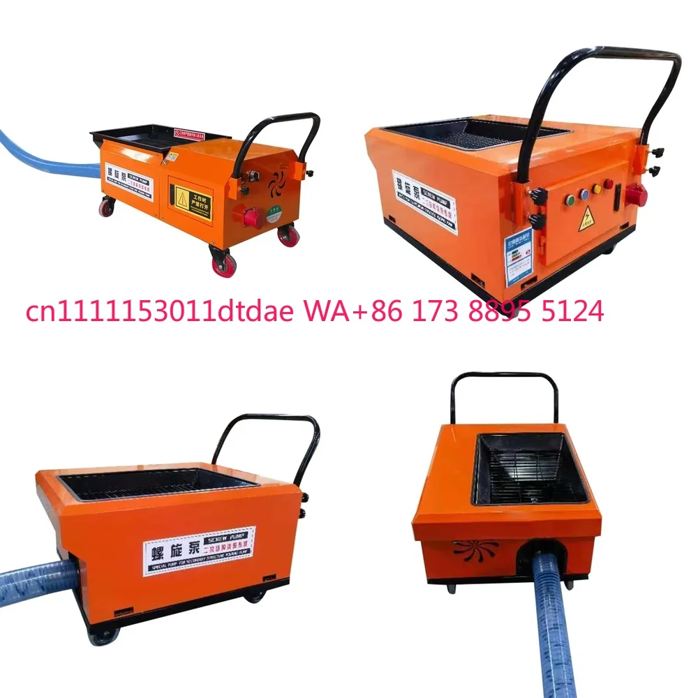 

Новый мобильный малогабаритный бетононасос для вторичных конструкций, электрический, на прицепе, 220В/380В