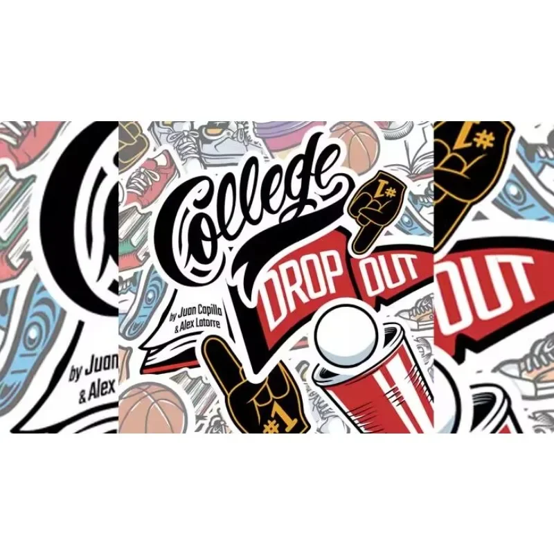 college-dropout-by-juan-capilla-gimmick-close-up-magic-tricks-illusions-party-game-magic-props-magician-funny-stage-street-trick