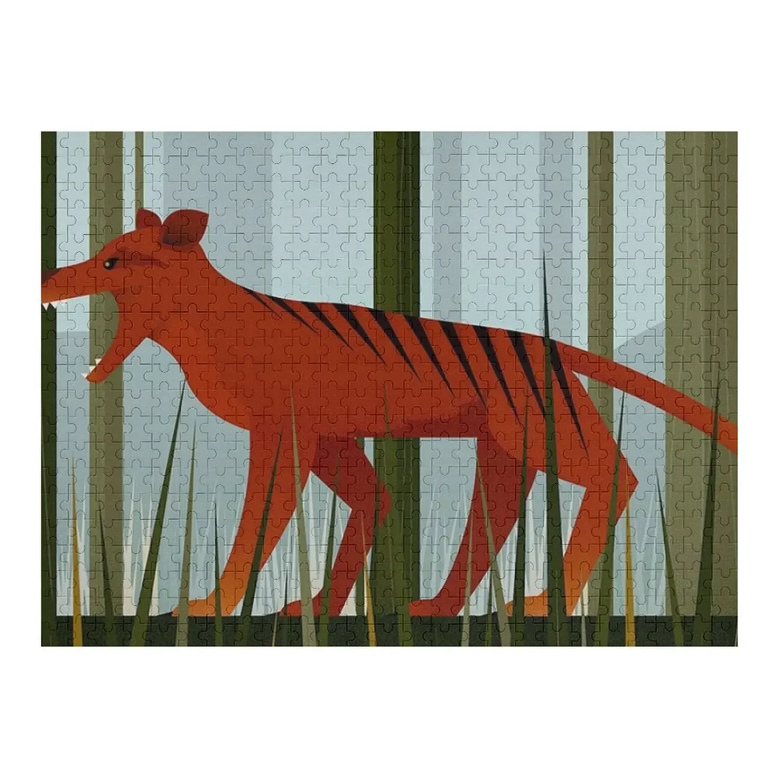 

TASMANIA; Vintage Travel and Tourism Advertising Print Jigsaw Puzzle Personalised Toys Puzzle