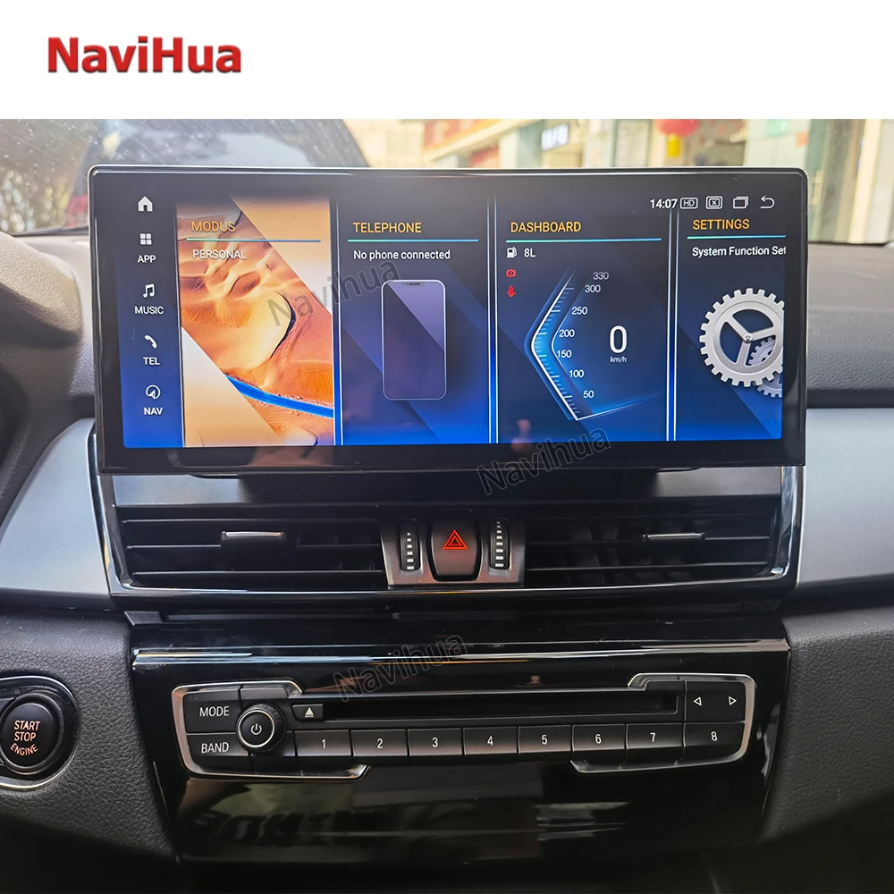 12.3 Inch Multimedia Android Car Radio For BMW 2 Series F45 MPV GPS Navigation Auto Carplay Headunit Monitor NBT EVO New Design