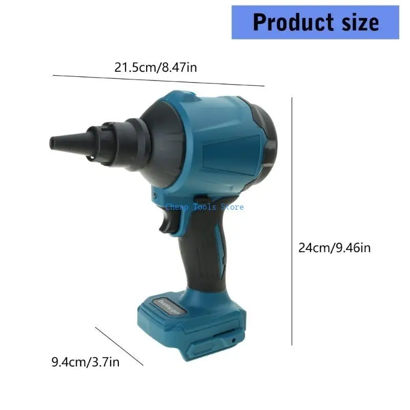G88B منفاخ ورق الشجر اللاسلكي للبطارية منفاخ الهواء الكهربائي فرش السيارات 4 مقبض سرعة متغيرة منفاخ كهربائي الأنظف