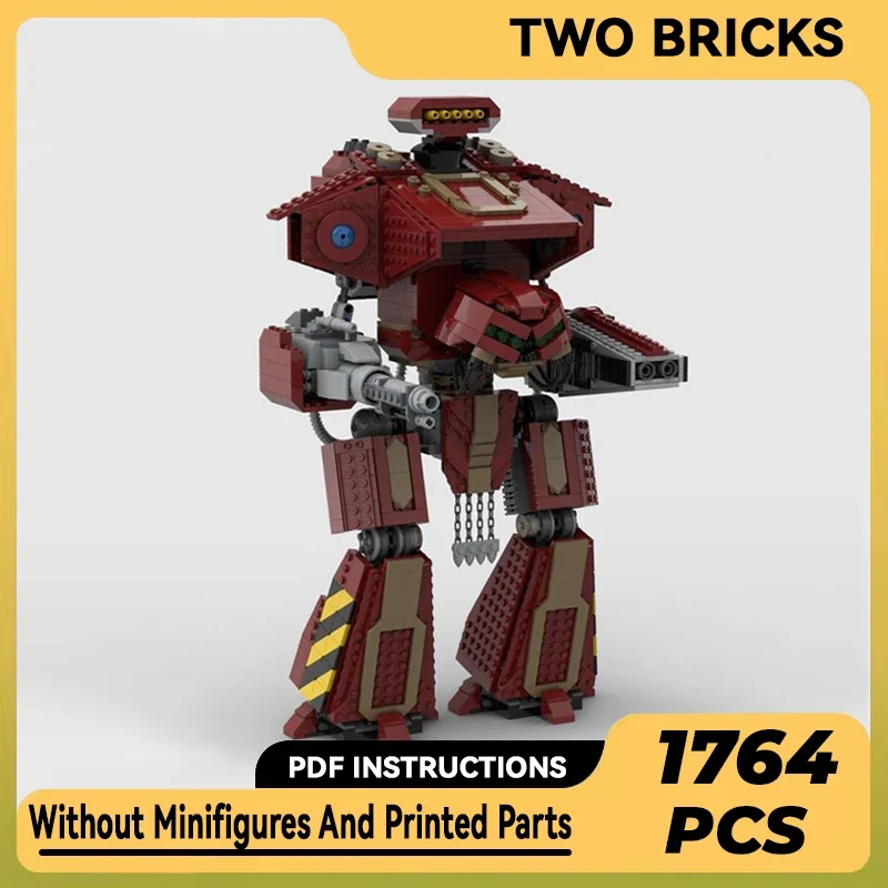 Popular Military Game Model Moc Building Bricks Battlefield Titan Mech Technology Blocks Gifts Christmas Toys DIY Sets Assembly