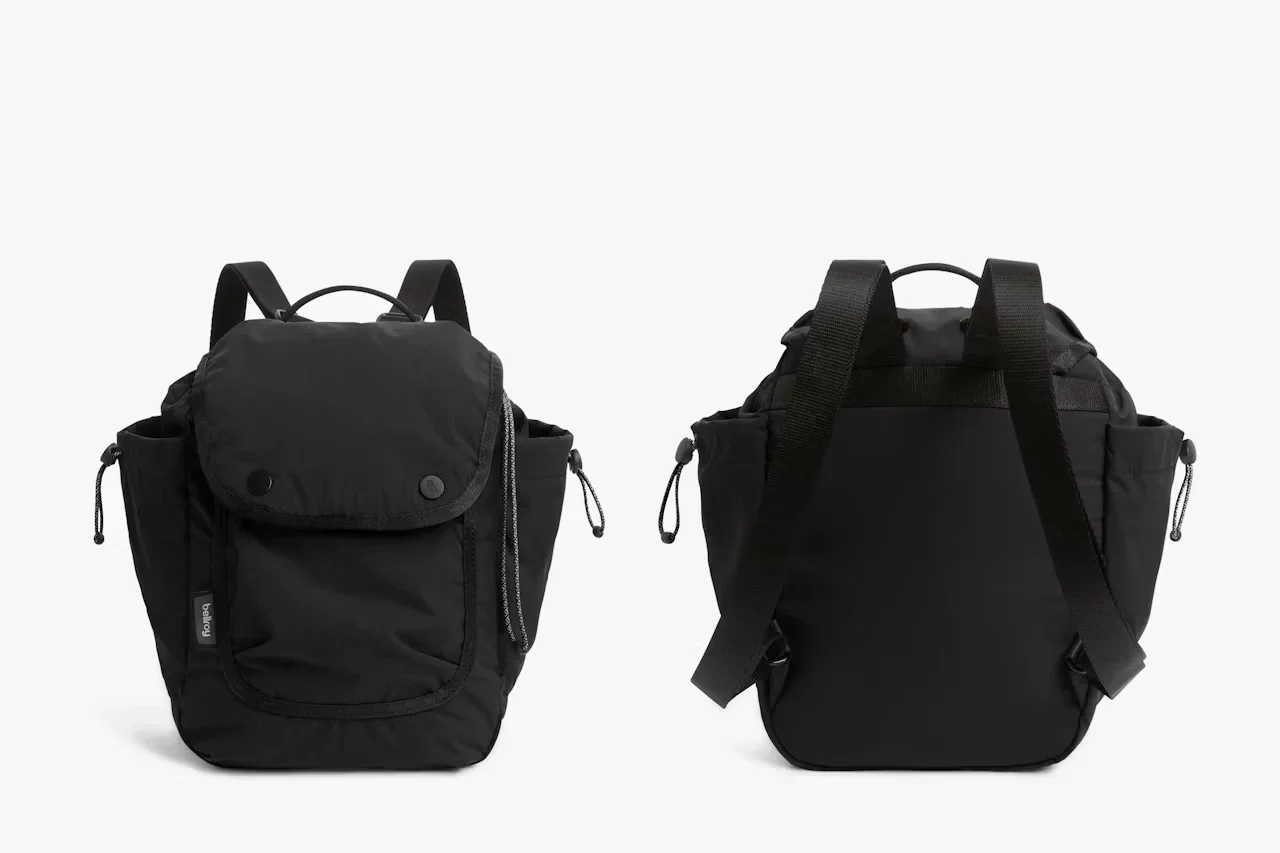 Cinch Minipack 9L Drawcord Backpack Ultra-Light Mini Daypack Water-Resistant Commuter Travel Single Shoulder Purse