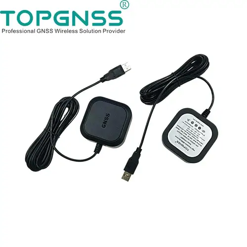 Receptor de alta precisión TOP608BT, USB, Bluetooth, RTK, GNSS, USB, GPS, BDS, GLONASS, GAL, módulos de antena RTCM, NMEA0183, G-MOUSE, TOPGNSS