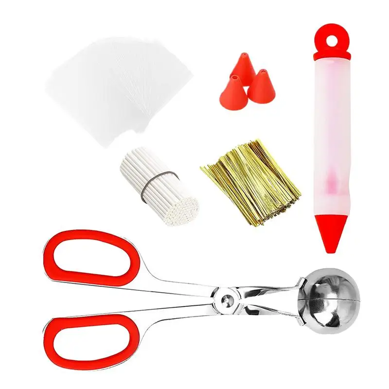 Cake Pop Maker Kit Reusable Lollipop Maker Set Funny Cake Pop Decorating Kit Cake Pop Supplies for Wedding Parties Birthday