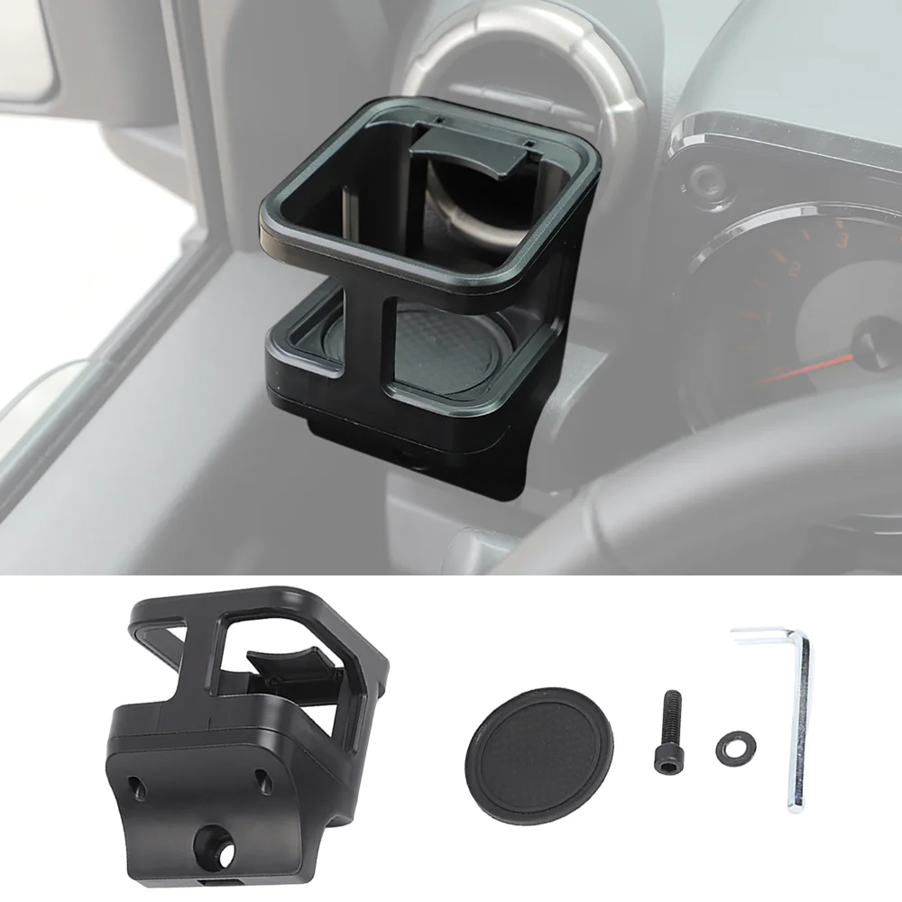 

Car Water Cup Holder Bracket Drink Stand for Suzuki Jimny JB64 JB74 2019 2020 2021 2022 2023 2024 2025 Interior Accessories