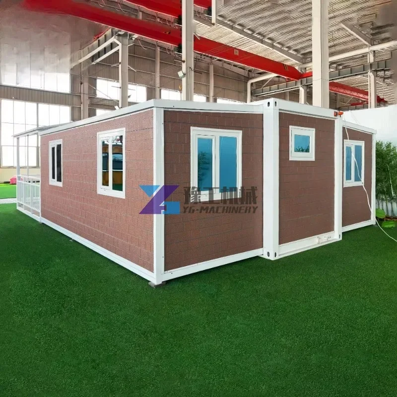 Mobile House High Quality Expandable Container House with 2 /3 Bedrooms and Kitchen and Bathroom Dry Wet Separation Shower Room