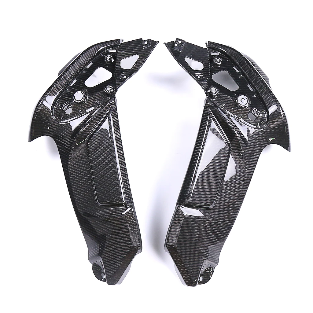 

For Yamaha MT10 FZ10 2016-2021 2019 2020 Motorcycle Accessories Fuel Tank Side Panel Cover Parts Fairing Kits Dry Carbon Fiber