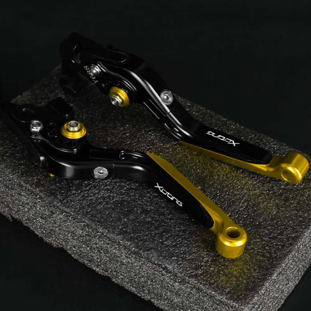 

Moto Adjustable Folding Brake Clutch Levers For KYMCO Xciting 250i 300r 400i 400s 500r 500i All Years Xciting 250 300 400 500