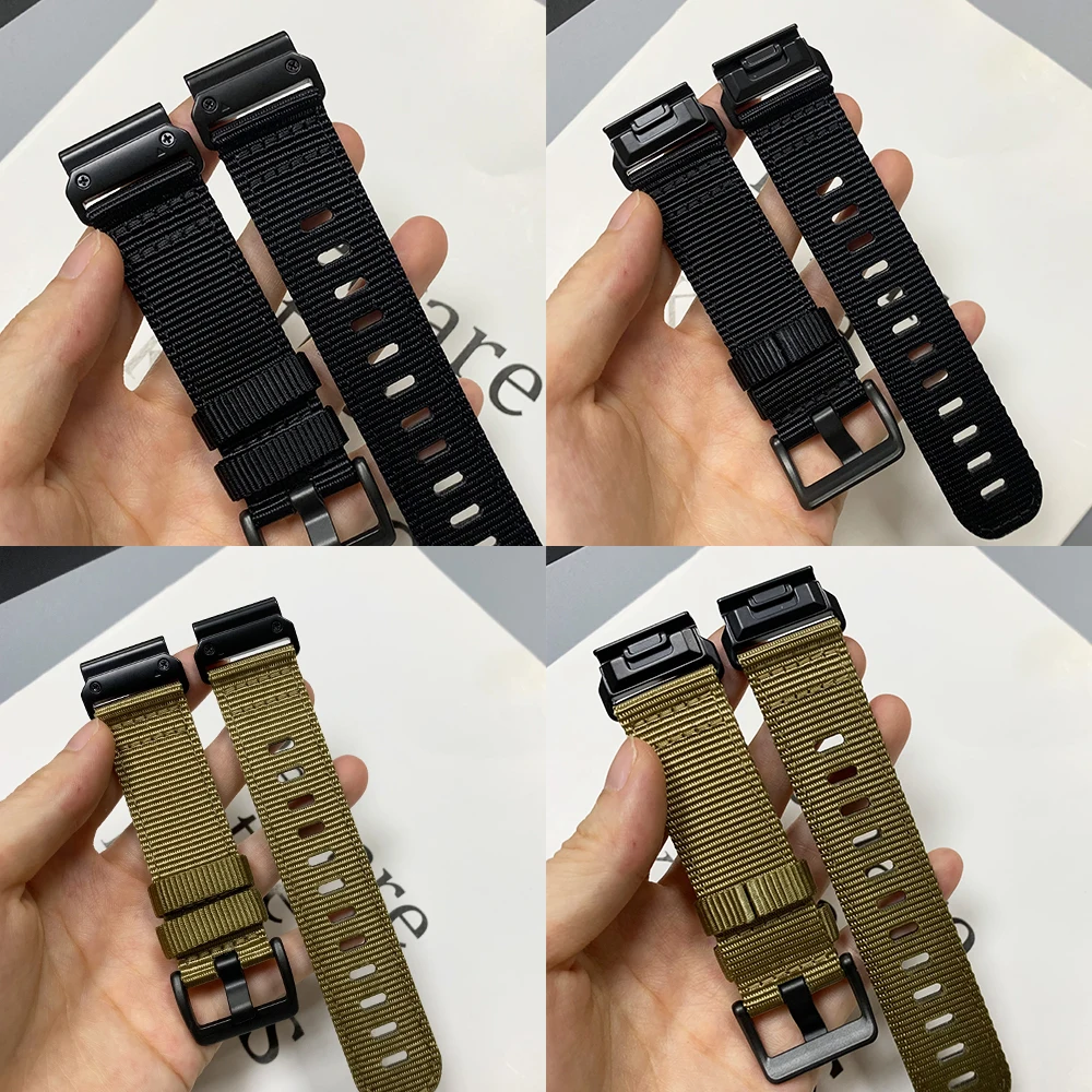 QuickFit 26mm 22mm Nylon Strap For Garmin Tactix 8 7 Epix Pro Gen 2 Enduro 3 2 Fenix 8Pro AMOLED 51mm 47mm Sport Breathable Band