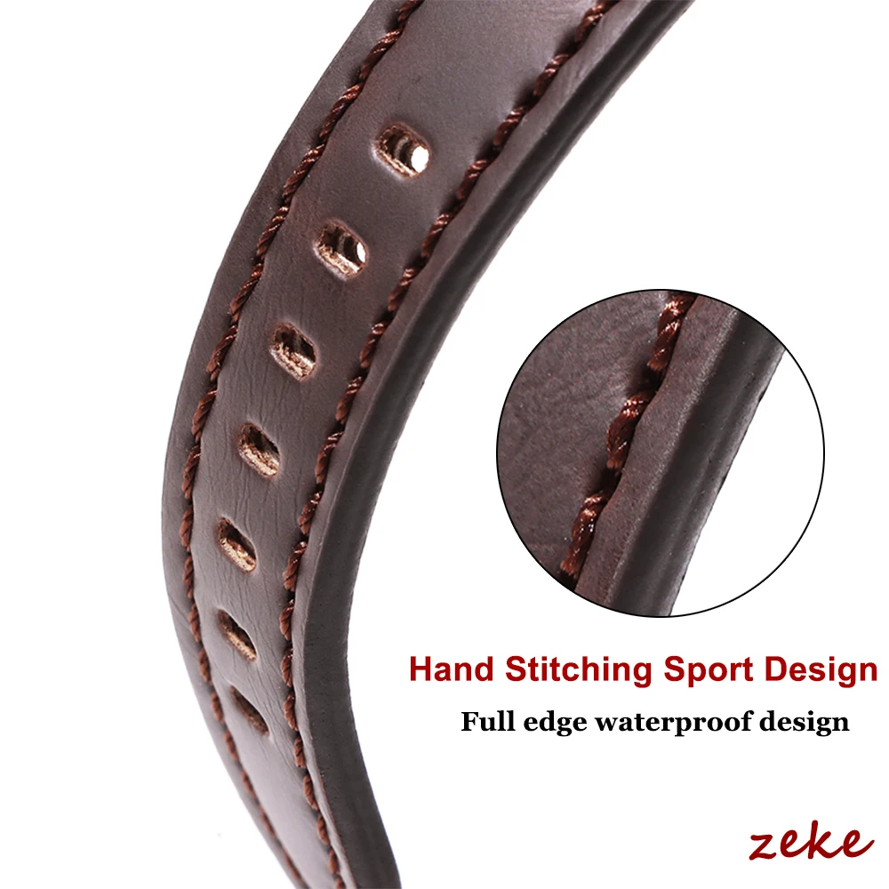 18 مللي متر 20 مللي متر 22 مللي متر 24 مللي متر حزام (استيك) ساعة ل أوميغا حزام ل Seiko الرياضة خمر براون حزام الساعات الرجال الجيش الرياضة سوار ل Smartwatch #6