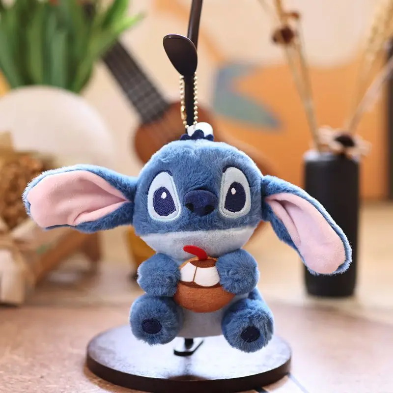 Kawaii accessoires point peluche jouet Lilo & point porte-clés porte-clés poupée manger quelque chose avant dormir série sac à dos pendentif fille