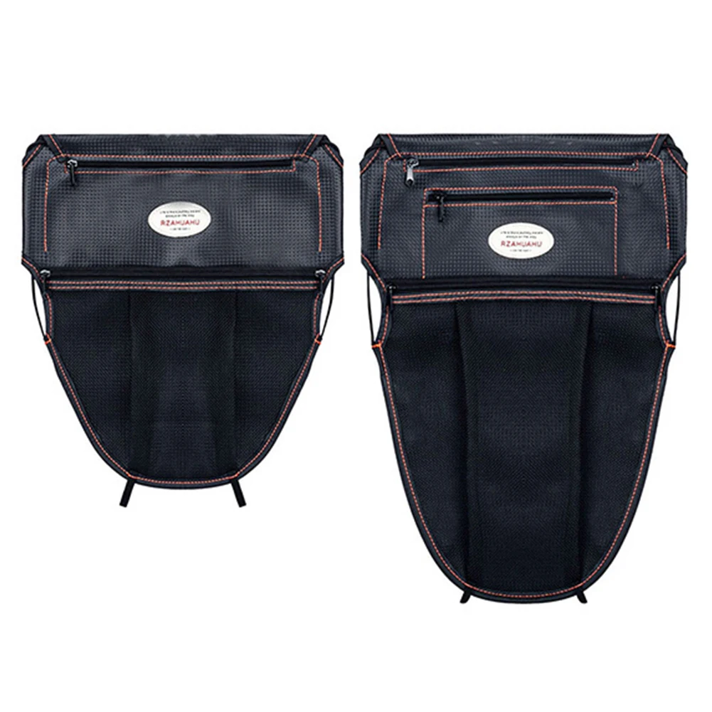 

RZAHUAHU мотоциклетная сумка для сиденья скутера на молнии из искусственной кожи, модификация, аксессуары для хранения инструментов, сумка-органайзер для мотоцикла под сиденьем