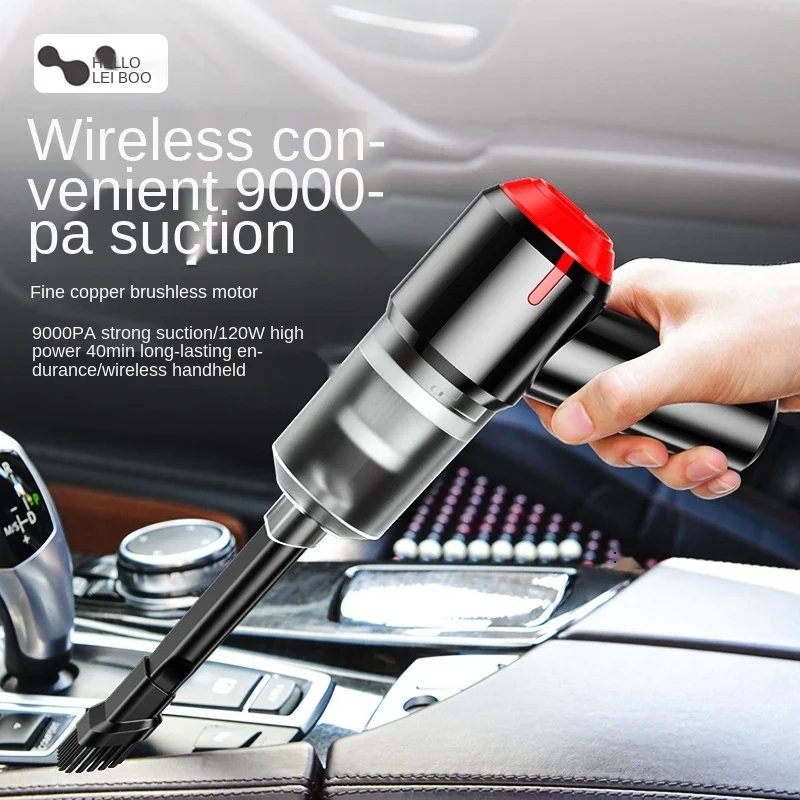 

9000pa Wireless Car Vacuum Cleaner Dry & Wet Home & Car Dual-purpose Handheld Mini Vacuum Cleaner