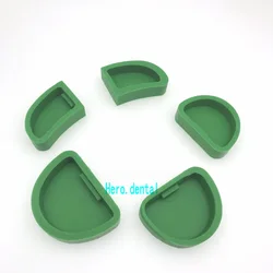 5Pcs Dental Lab Silicone Plaster Model Former Base Molds Mould On Stone Model Work