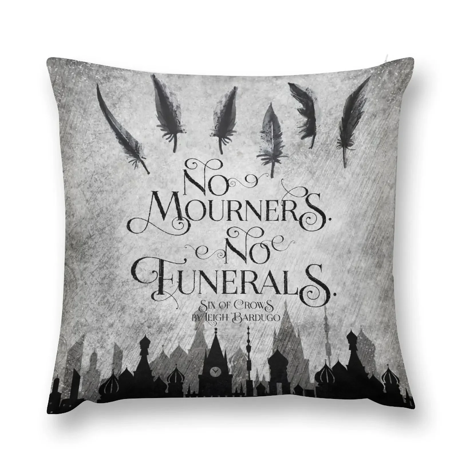 No Mourners No Funerals Throw Pillow Decorative Cushion Cover Cushions For Decorative Sofa pillow