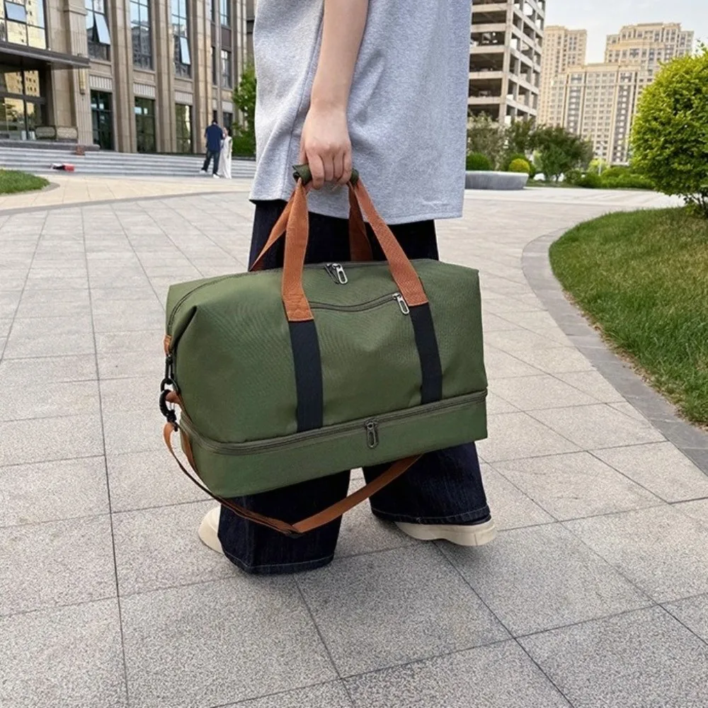 

Large Capacity Short-haul Travel Bag Waterproof Gym Dry-Wet Separation Sports Fitness Bag Multifunctional Crossbody