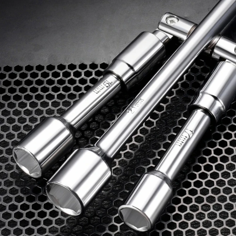 

17/19/21/23mm Folding Cross Lug Wrench Labor-Saving Car Tire Repair Tool 4-Way Auto Socket Spanner Wheel Nut Remover