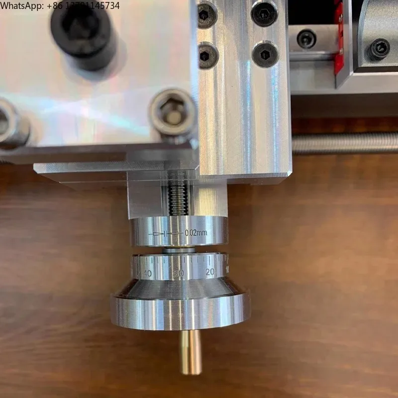 Precision High Performance CNC Metal Lathe Model Toy, Adjustable Accuracy with 24V Power Supply