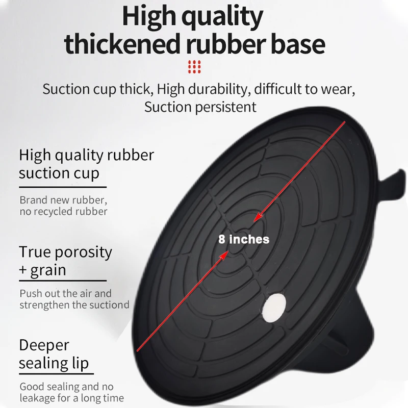 8 بوصة كوب شفاط المكنسة الكهربائية رافع للزجاج قوي الثقيلة فراغ رافع لاستبدال نافذة رفع الجرانيت والزجاج #4