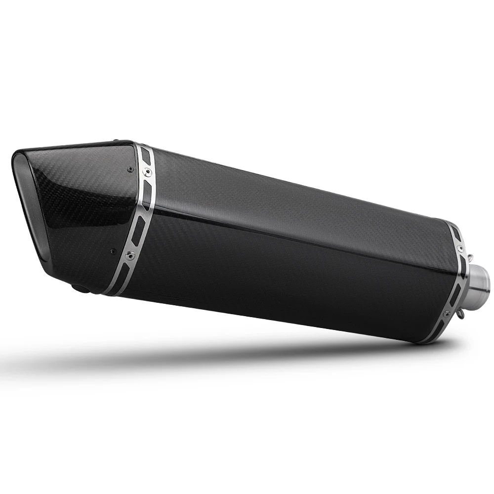 Exhaust Muffler System Hepta Force TSS Racing For z900 cbr650 z1000 r1 r3 Tmax560 z400 r7 - view 4