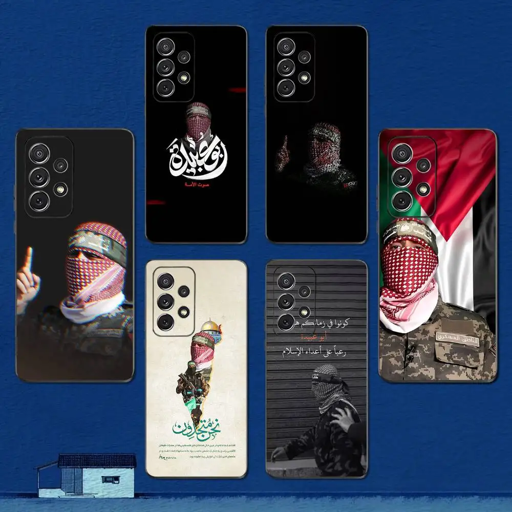 

Flag Art A-Abu O-Obaida Phone Case For Samsung S22,S21,S20,S10,S9,S25,S24,S23,Ultra,FE,Plus,Lite,Soft Silicone Black Cover