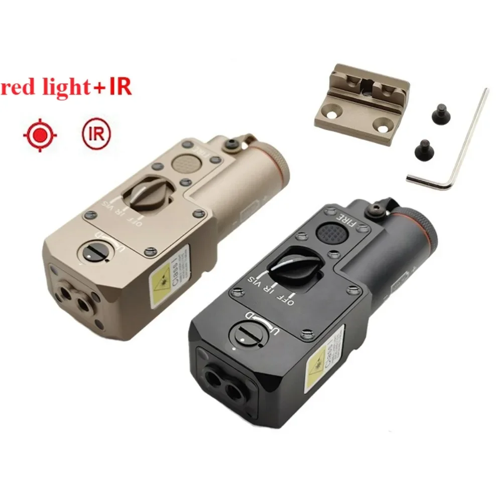 M600/M300 flashlight with base CQBL metal laser pointer red laser IR return side can be equipped with M600/M300