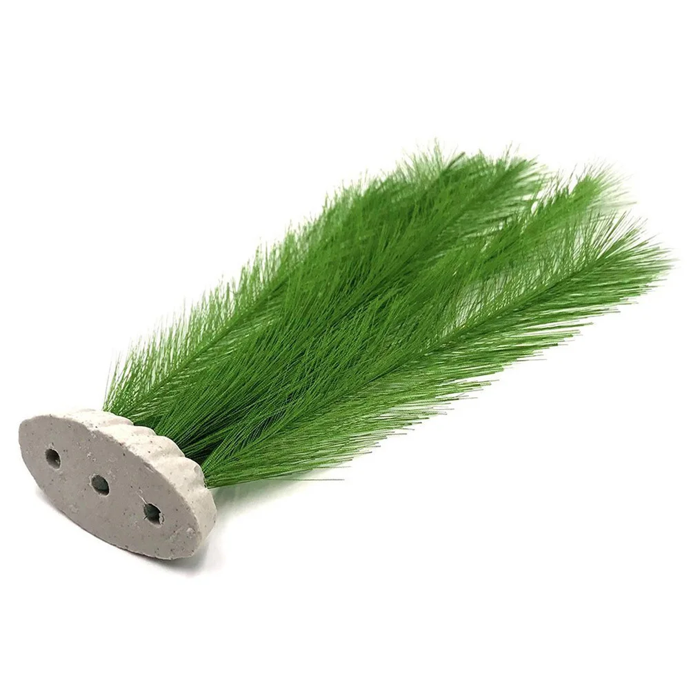 

3Pcs Aquarium Artificial Plant Set Premium Fake Water Grass for Fish Tank Ornament Low Maintenance Aquarium Scenery Decoration