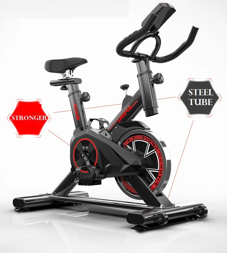 Equipo de ejercicio cardiovascular de bicicleta de spinning de fitness hecho a medida con ciclismo de resistencia