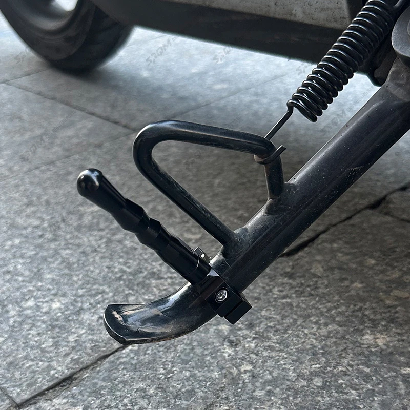 For Can Am Outlander 1000 Ryker 900 Renegade 800 Canam Maverick X3 Motorcycle Side Stand Support Assist Anti-kicking Extension