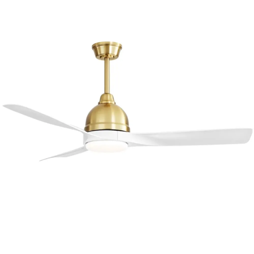 54 Inch Ceiling Fan, 6 Speed, Remote Control, Dimmable Reversible DC Motor, Light and Smart APP Control, Electric Fan