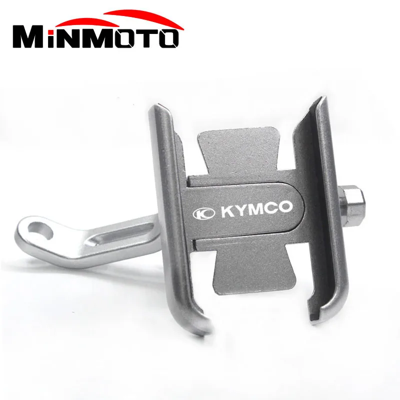 For KYMCO DOWNTOWN NIKITA GDINK KXCT PeoPle S Racing S G150 Motorcycle handlebar Mirror Mobile Phone Holder GPS stand bracket